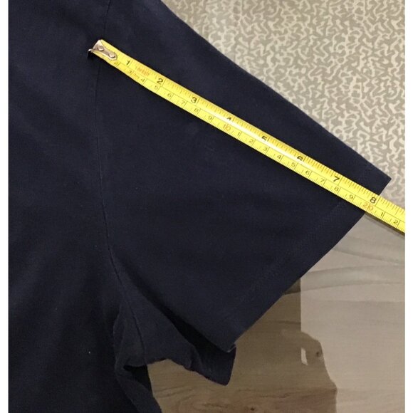 TOMMY HILFIGER MENS NAVY V-NECK SHORT SLEEVE T-SHIRT SIZE LARGE - Picture 4 of 6